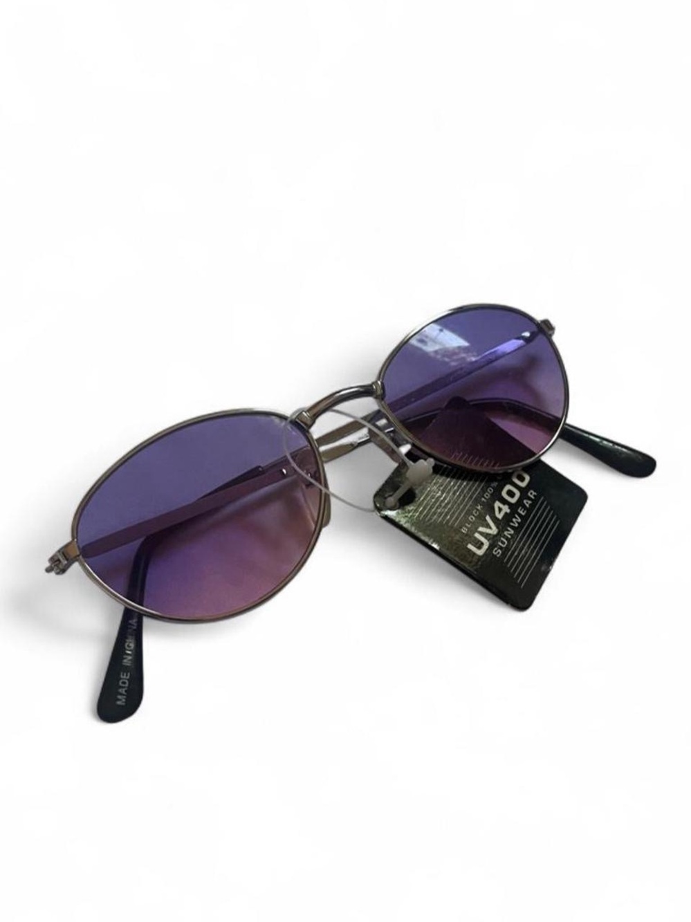 NWT UV400 Purple Ombré Aviator Style Sunglasses • Bohemian • Whimsigoth